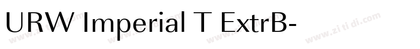 URW Imperial T ExtrB字体转换 URW Imperial T ExtrB字体转换